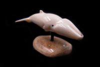 SMALL WHALE IVORY CARVING